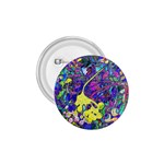 vibrant abstract floral/rainbow color 1.75  Buttons