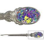 vibrant abstract floral/rainbow color Letter Opener