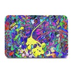 vibrant abstract floral/rainbow color Plate Mats