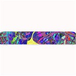 vibrant abstract floral/rainbow color Small Bar Mats