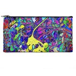 vibrant abstract floral/rainbow color Pencil Case