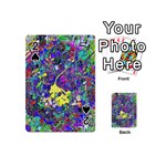 vibrant abstract floral/rainbow color Playing Cards 54 Designs (Mini)