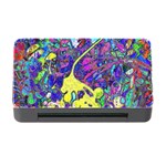 vibrant abstract floral/rainbow color Memory Card Reader with CF