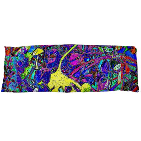 vibrant abstract floral/rainbow color Body Pillow Case (Dakimakura) from ArtsNow.com Body Pillow Case