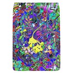 vibrant abstract floral/rainbow color Removable Flap Cover (L)