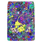 vibrant abstract floral/rainbow color Removable Flap Cover (S)