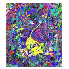 vibrant abstract floral/rainbow color Duvet Cover Double Side (King Size) from ArtsNow.com Back