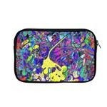 vibrant abstract floral/rainbow color Apple MacBook Pro 13  Zipper Case