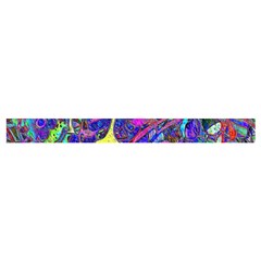 vibrant abstract floral/rainbow color Cross Back Hipster Bikini Set from ArtsNow.com Waistband