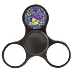 vibrant abstract floral/rainbow color Finger Spinner