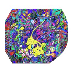 vibrant abstract floral/rainbow color Belt Pouch Bag (Small) from ArtsNow.com Tape