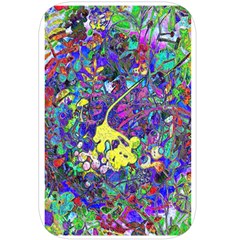 vibrant abstract floral/rainbow color Belt Pouch Bag (Large) from ArtsNow.com Back