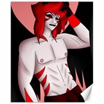 Satan-Shirtless Canvas 16  x 20 