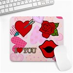 love05_bg3 Large Mousepad