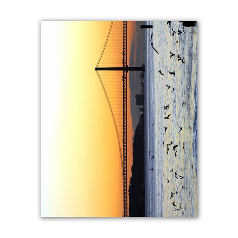 Bridge in Lisbon horizontal Poster 16  x 20  from ArtsNow.com Front