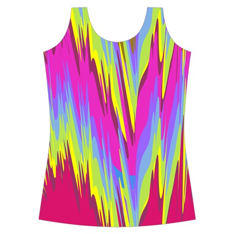 Graphic arts. Criss Cross Back Tank Top  from ArtsNow.com Front