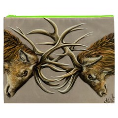 Locking Horns Cosmetic Bag (XXXL) from ArtsNow.com Front