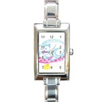 Blue Point Siamese Rectangular Italian Charm Watch