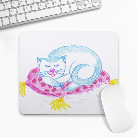 Blue Point Siamese Large Mousepad from ArtsNow.com Front