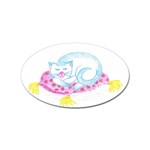 Blue Point Siamese Sticker (Oval)