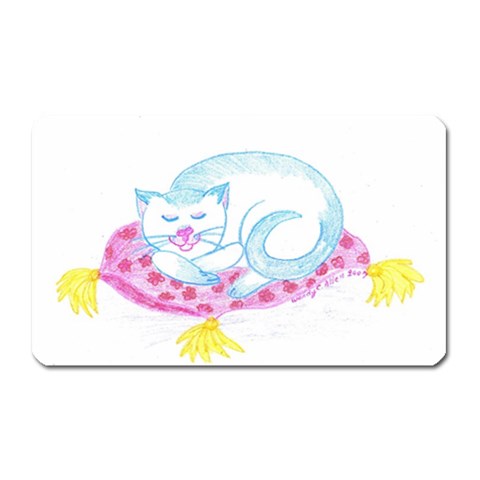 Blue Point Siamese Magnet (Rectangular) from ArtsNow.com Front