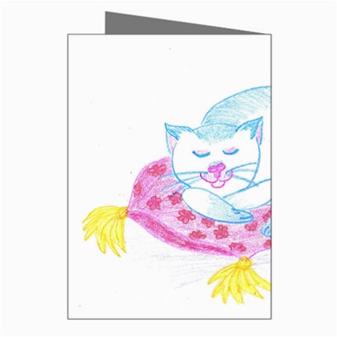 Blue Point Siamese Greeting Card from ArtsNow.com Right