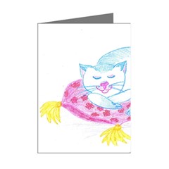 Blue Point Siamese Mini Greeting Cards (Pkg of 8) from ArtsNow.com Right