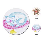 Blue Point Siamese Playing Cards (Round)