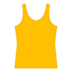 Amber Orange Sport Tank Top  from ArtsNow.com Front