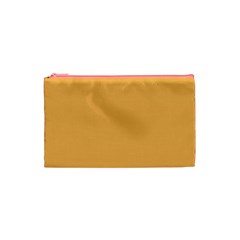 Bees Wax Orange Cosmetic Bag (XS) from ArtsNow.com Front