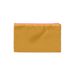 Bees Wax Orange Cosmetic Bag (XS) from ArtsNow.com Back