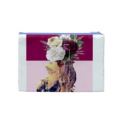 Flower Girl Cosmetic Bag (Medium) from ArtsNow.com Back