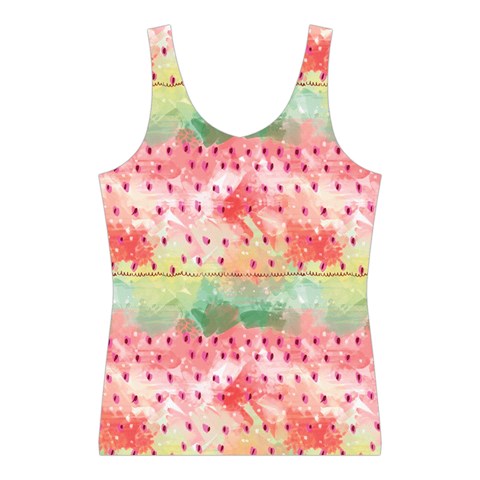 Colorful Paints Sport Tank Top  from ArtsNow.com Front