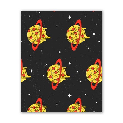 pizza planets Poster 16  x 20  from ArtsNow.com Front