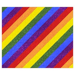 Lgbt Pride Motif Flag Pattern 1 Zipper Large Tote Bag from ArtsNow.com Front