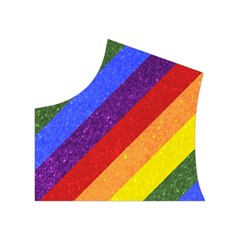 Lgbt Pride Motif Flag Pattern 1 Women s Button Up Vest from ArtsNow.com Top Left