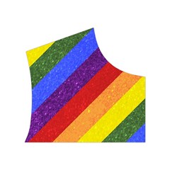 Lgbt Pride Motif Flag Pattern 1 Women s Button Up Vest from ArtsNow.com Top Right