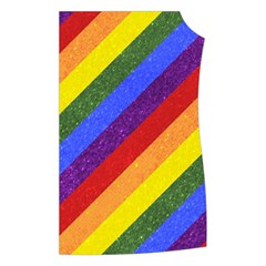 Lgbt Pride Motif Flag Pattern 1 Women s Button Up Vest from ArtsNow.com Front Left