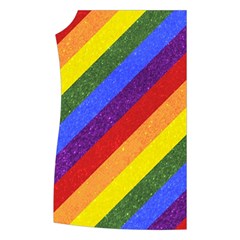 Lgbt Pride Motif Flag Pattern 1 Women s Button Up Vest from ArtsNow.com Front Right