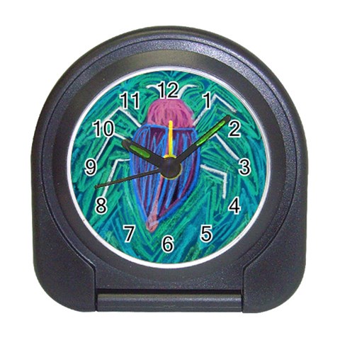 Big Green Bug  Travel Alarm Clock from ArtsNow.com Front