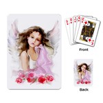 Angel Girl Playing Cards Single Design