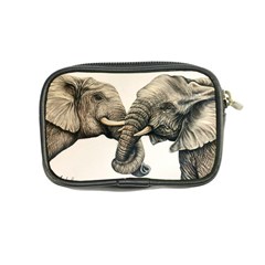 Two Elephants  Coin Purse from ArtsNow.com Back