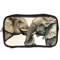 Two Elephants  Toiletries Bag (Two Sides) from ArtsNow.com Back