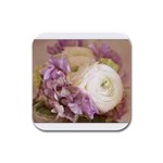 bouquet Rubber Square Coaster (4 pack)