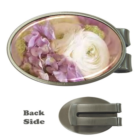 bouquet Money Clip (Oval) from ArtsNow.com Front