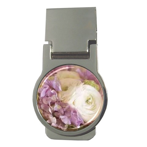 bouquet Money Clip (Round) from ArtsNow.com Front