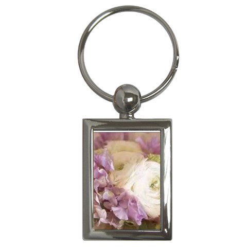 bouquet Key Chain (Rectangle) from ArtsNow.com Front