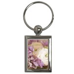 bouquet Key Chain (Rectangle)