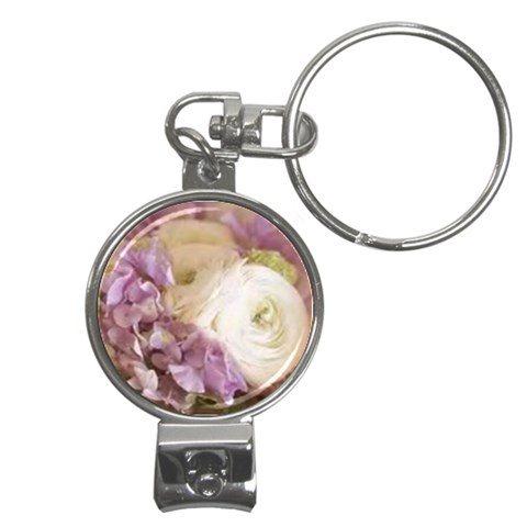 bouquet Nail Clippers Key Chain from ArtsNow.com Front