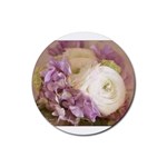 bouquet Rubber Round Coaster (4 pack)